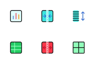 Tabellenkalkulation und Tabelle Symbolpack