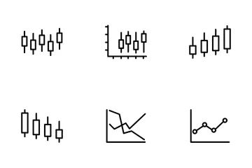 Cuadro y diagrama Paquete de Iconos