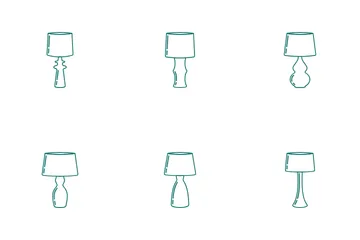 Table Lamp Icon Pack