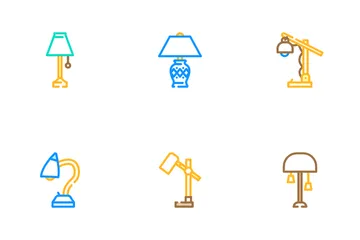 Table Lamp Icon Pack