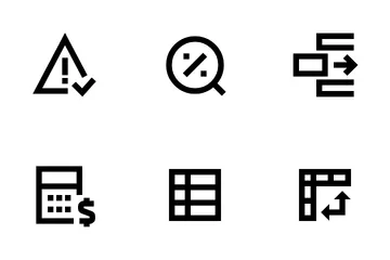 Tableau et feuille de calcul Pack d'Icônes