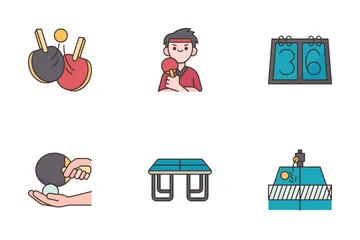 Table Tennis Icon Pack