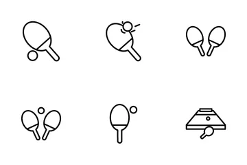 Table Tennis Icon Pack