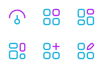 Téléchargement et chargement du tableau de bord Pack d'Icônes