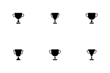 Copa troféu Pacote de Ícones