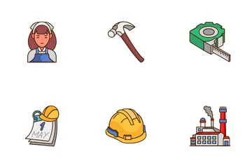 Tag der Arbeit Symbolpack