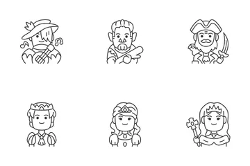 Tale Characters Icon Pack