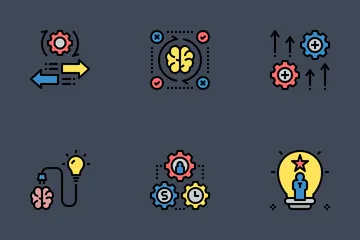 Talent Management Color Icon Pack