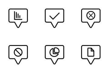 Talk Bubble Icon Pack