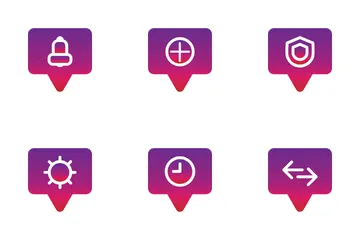 Talk Bubble Icon Pack