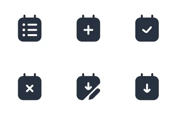Tareas y recordatorios Paquete de Iconos