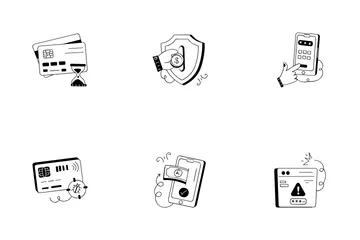 Tarjeta de crédito y pago Paquete de Iconos