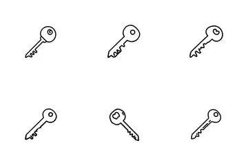 Schlüssel Symbolpack