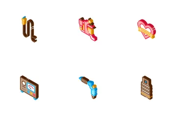Tattoo Studio Tool Icon Pack