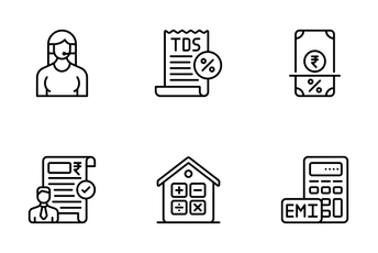 Tax Services Icon Pack