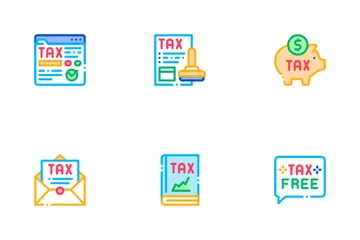 Tax System Icon Pack