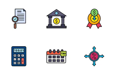 Taxes Icon Pack