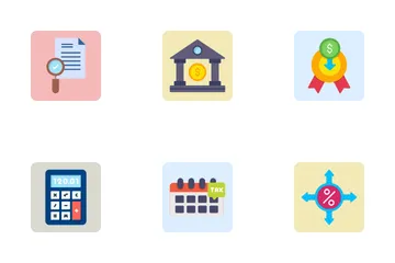 Taxes Icon Pack