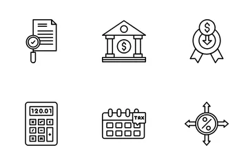 Taxes Icon Pack