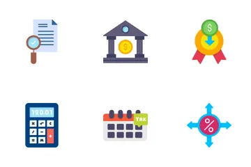 Taxes Icon Pack