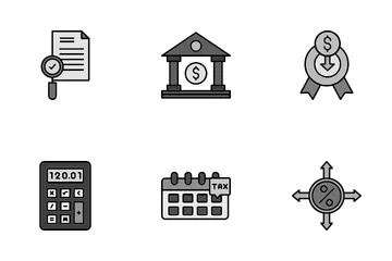 Taxes Icon Pack