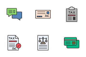 Taxes Icon Pack