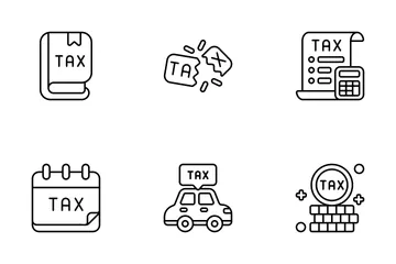 Taxes Icon Pack