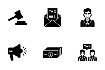 Taxes Icon Pack