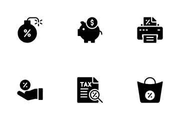 Taxes Icon Pack