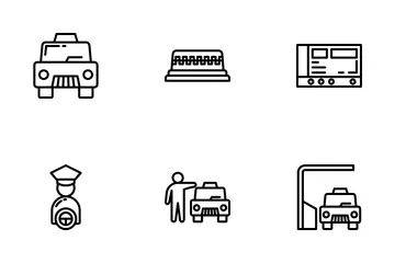 Taxi Icon Pack