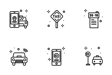 Taxi Icon Pack