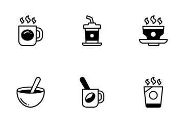 Tea And Coffee Icon Pack