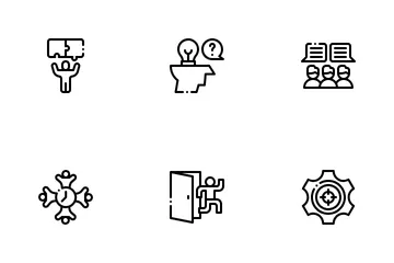 Team Building Activities Icon Pack