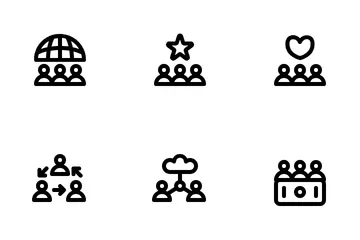 Team Work Icon Pack