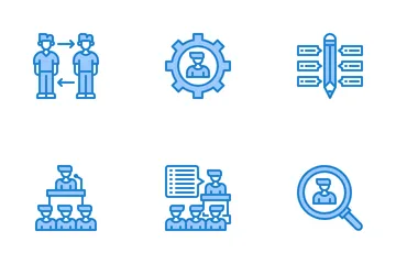 Teamwork And Organization Icon Pack