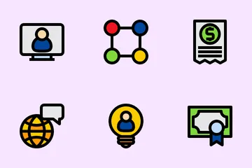 Teamwork And Stakeholder Icon Pack