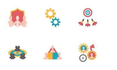 Teamwork Target Icon Pack