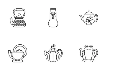 Teapots Icon Pack