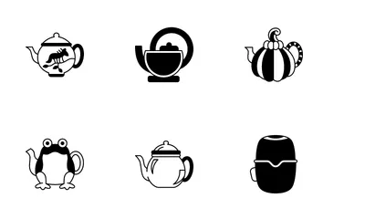 Teapots Icon Pack