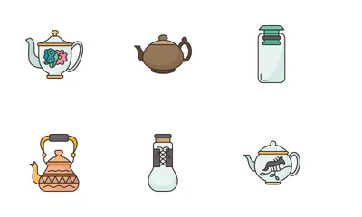 Teapots Icon Pack