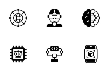 Tech And AI Innovation Icon Pack