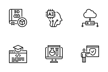 Tech Education Icon Pack