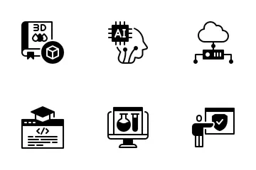 Tech Education Icon Pack