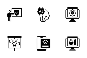 Tech Education Icon Pack