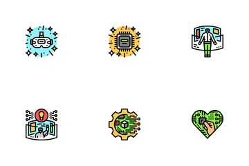 Tech Enthusiast Geek Nerd Man Icon Pack