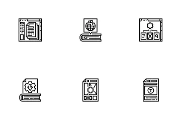 Technical Writer Doc Icon Pack