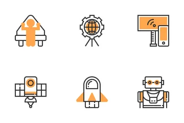 Technologie future Pack d'Icônes
