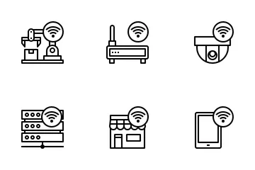 Technologie de connexion Pack d'Icônes