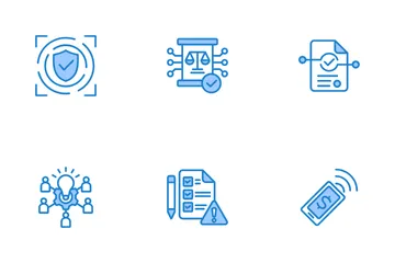 Technologie financière Icon Pack