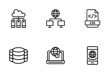 Technologiegeräte Symbolpack